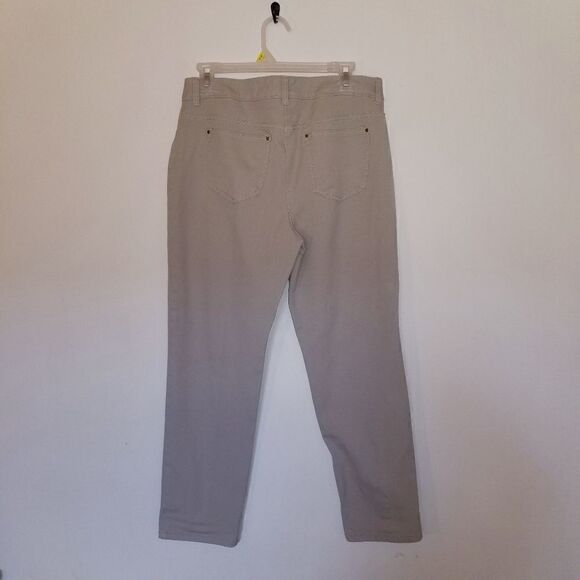 So Slimming by chicos size 1 ankle fitted tan  ^ - Picture 4 of 4